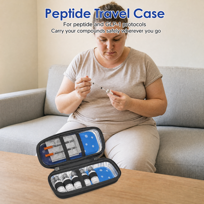 The Peptivault Travel Cooling Case - TSA Approved