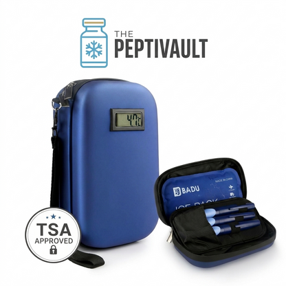 The Peptivault Travel Case Cooler - TSA Approved