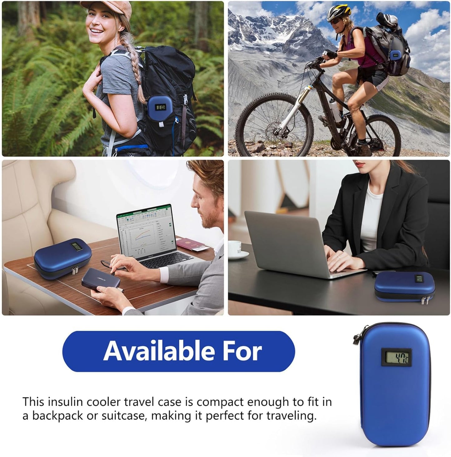 The Peptivault Travel Case Cooler - TSA Approved