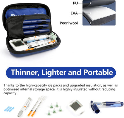 The Peptivault Travel Case Cooler - TSA Approved