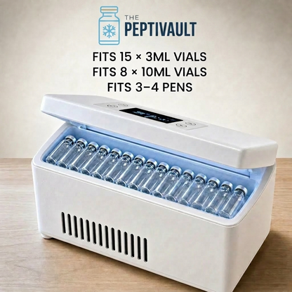 The Peptivault Mini Fridge Kit - TSA Approved