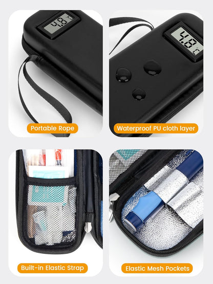 The Peptivault Travel Cooling Case - TSA Approved