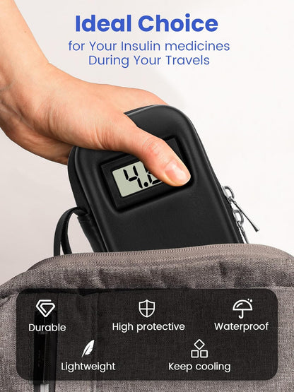The Peptivault Travel Cooling Case - TSA Approved